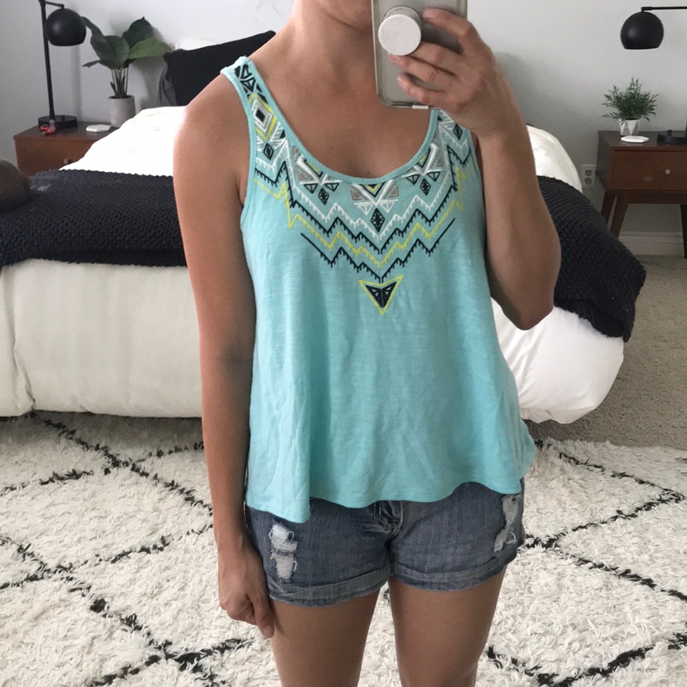 Mint tank top